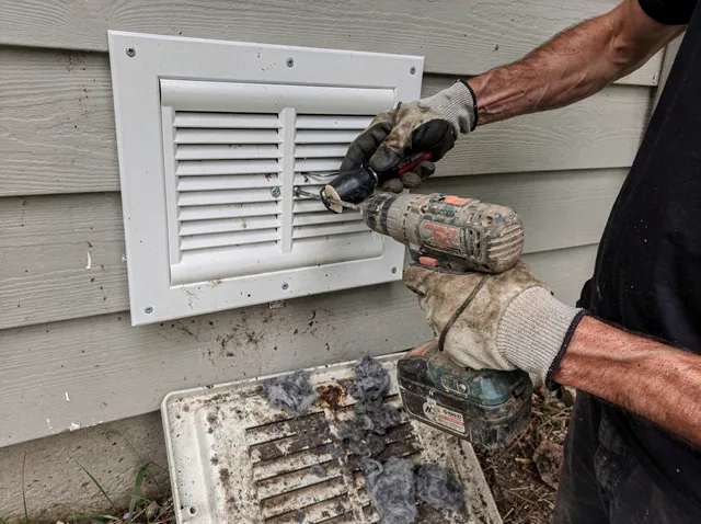 Dryer Vent Cover Replacement in Tamiami