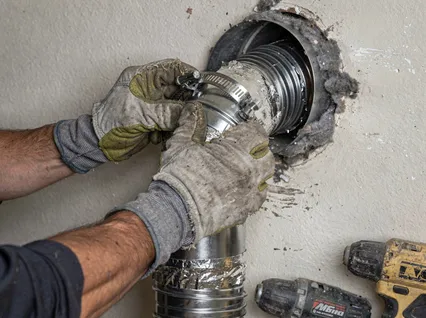 Dryer Vent Hose Installation in Tamiami