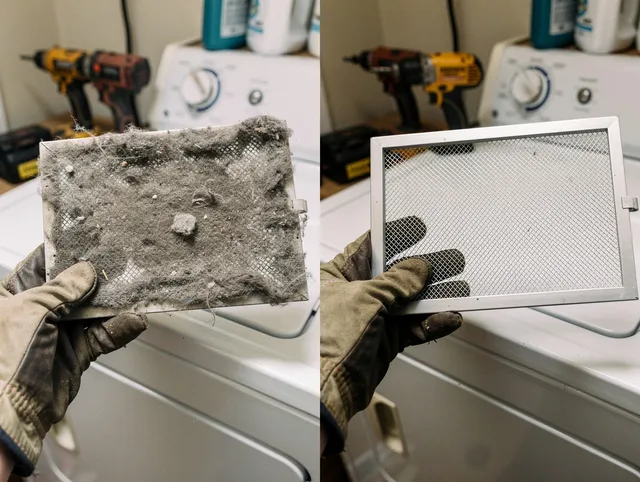 Professional lint trap cleaning by Tamiami Dryer Vent Cleaning in Tamiami