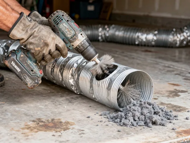 Professional duct cleaning by Tamiami Dryer Vent Cleaning in Tamiami