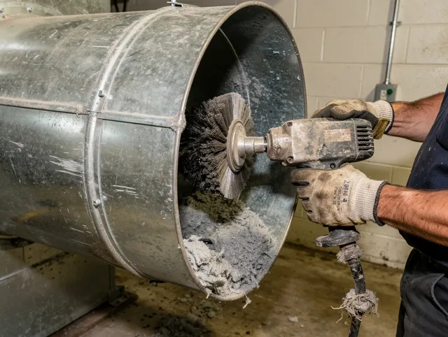 Industrial-grade dryer vent cleaning by Tamiami Dryer Vent Cleaning in Tamiami